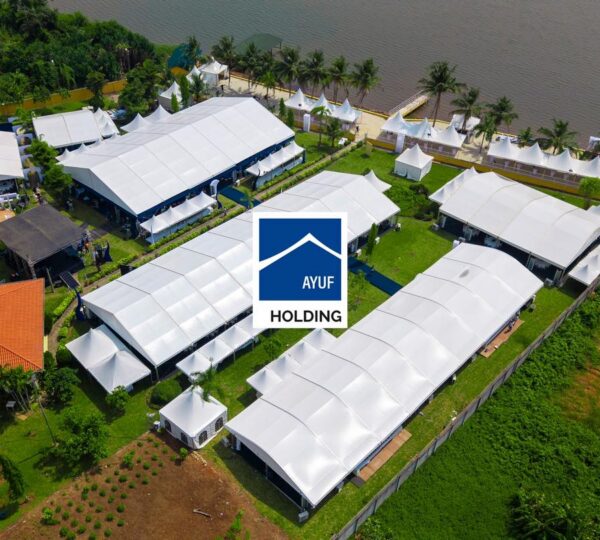 Ayuf Holding Côte d’Ivoire – expert en bâtiments modulaires, structures temporaires et solutions événementielles
