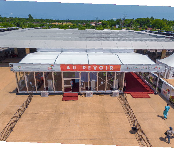 Ayuf Holding Côte d’Ivoire – expert en bâtiments modulaires, structures temporaires et solutions événementielles