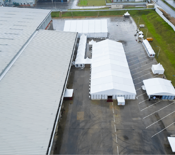 Ayuf Holding Côte d’Ivoire – expert en bâtiments modulaires, structures temporaires et solutions événementielles