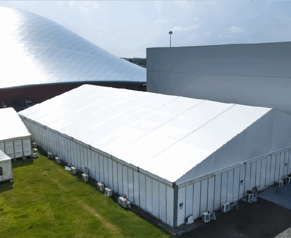 Ayuf Holding Côte d’Ivoire – expert en bâtiments modulaires, structures temporaires et solutions événementielles