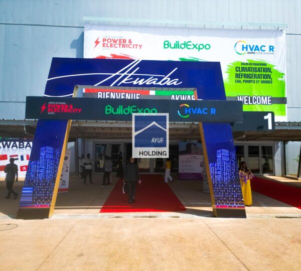Ayuf Holding Côte d’Ivoire – expert en bâtiments modulaires, structures temporaires et solutions événementielles