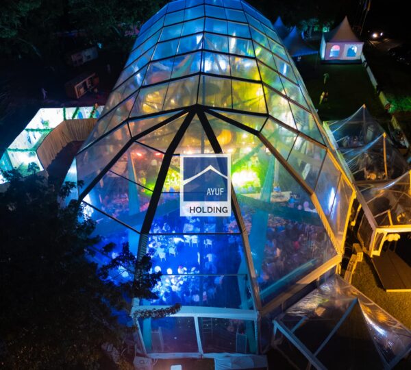 Ayuf Holding Côte d’Ivoire – expert en bâtiments modulaires, structures temporaires et solutions événementielles