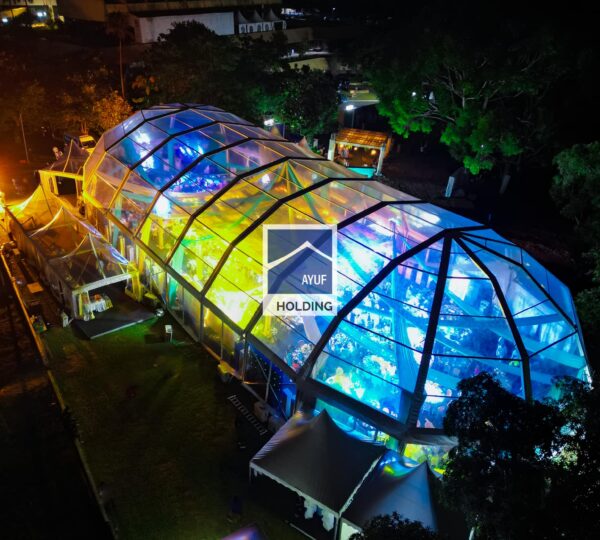 Ayuf Holding Côte d’Ivoire – expert en bâtiments modulaires, structures temporaires et solutions événementielles