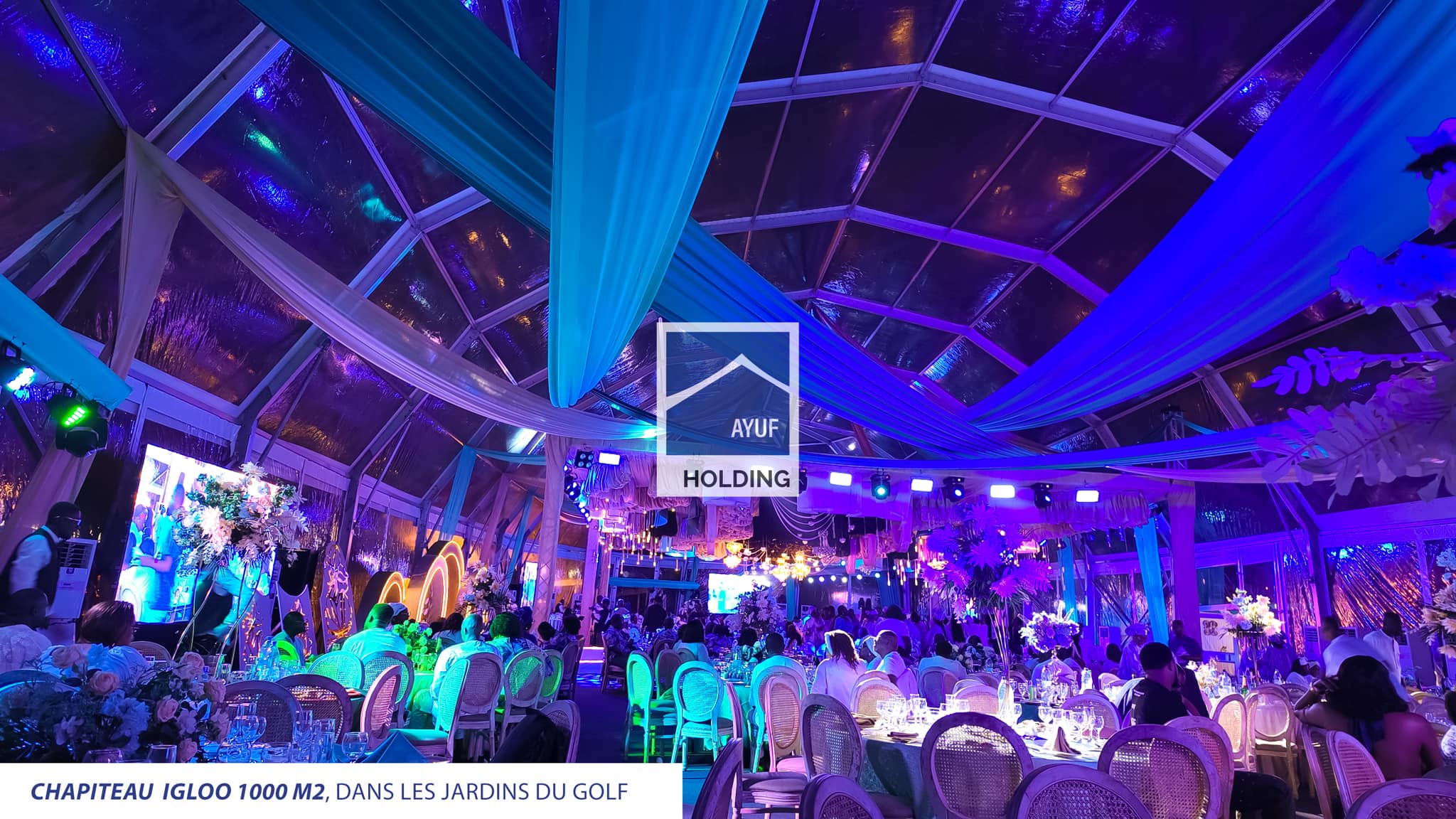 Mariage VVIP dans les Jardins du Golf