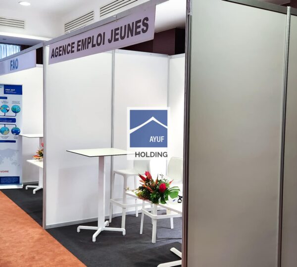 Ayuf Holding Côte d’Ivoire – expert en bâtiments modulaires, structures temporaires et solutions événementielles