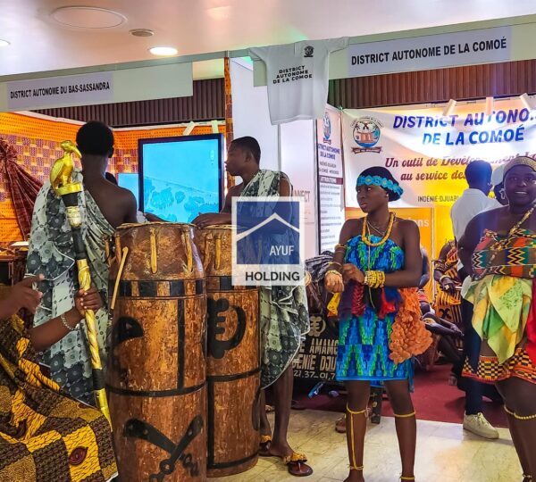 Ayuf Holding Côte d’Ivoire – expert en bâtiments modulaires, structures temporaires et solutions événementielles