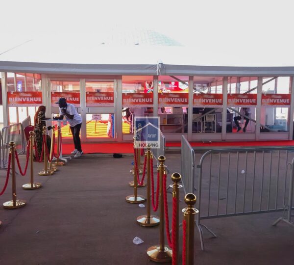 Ayuf Holding Côte d’Ivoire – expert en bâtiments modulaires, structures temporaires et solutions événementielles