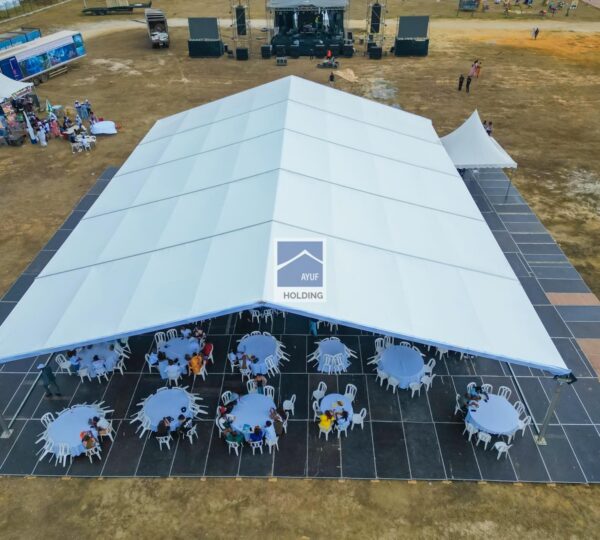 Ayuf Holding Côte d’Ivoire – expert en bâtiments modulaires, structures temporaires et solutions événementielles