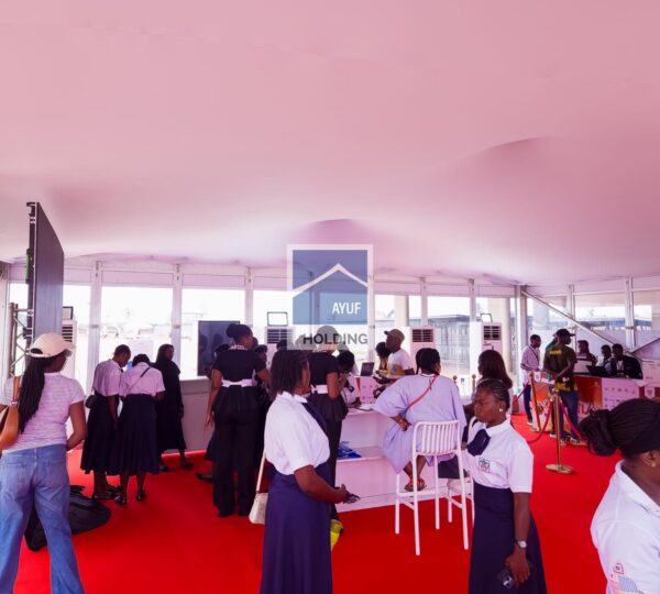 Ayuf Holding Côte d’Ivoire – expert en bâtiments modulaires, structures temporaires et solutions événementielles