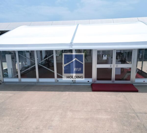 Ayuf Holding Côte d’Ivoire – expert en bâtiments modulaires, structures temporaires et solutions événementielles