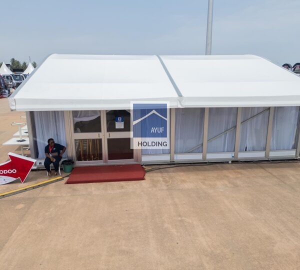 Ayuf Holding Côte d’Ivoire – expert en bâtiments modulaires, structures temporaires et solutions événementielles
