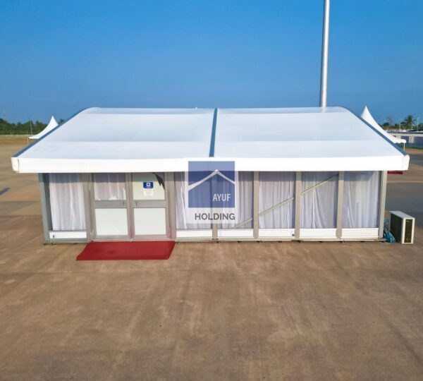 Ayuf Holding Côte d’Ivoire – expert en bâtiments modulaires, structures temporaires et solutions événementielles